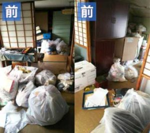 名古屋市港区で遺品整理‐片付け前